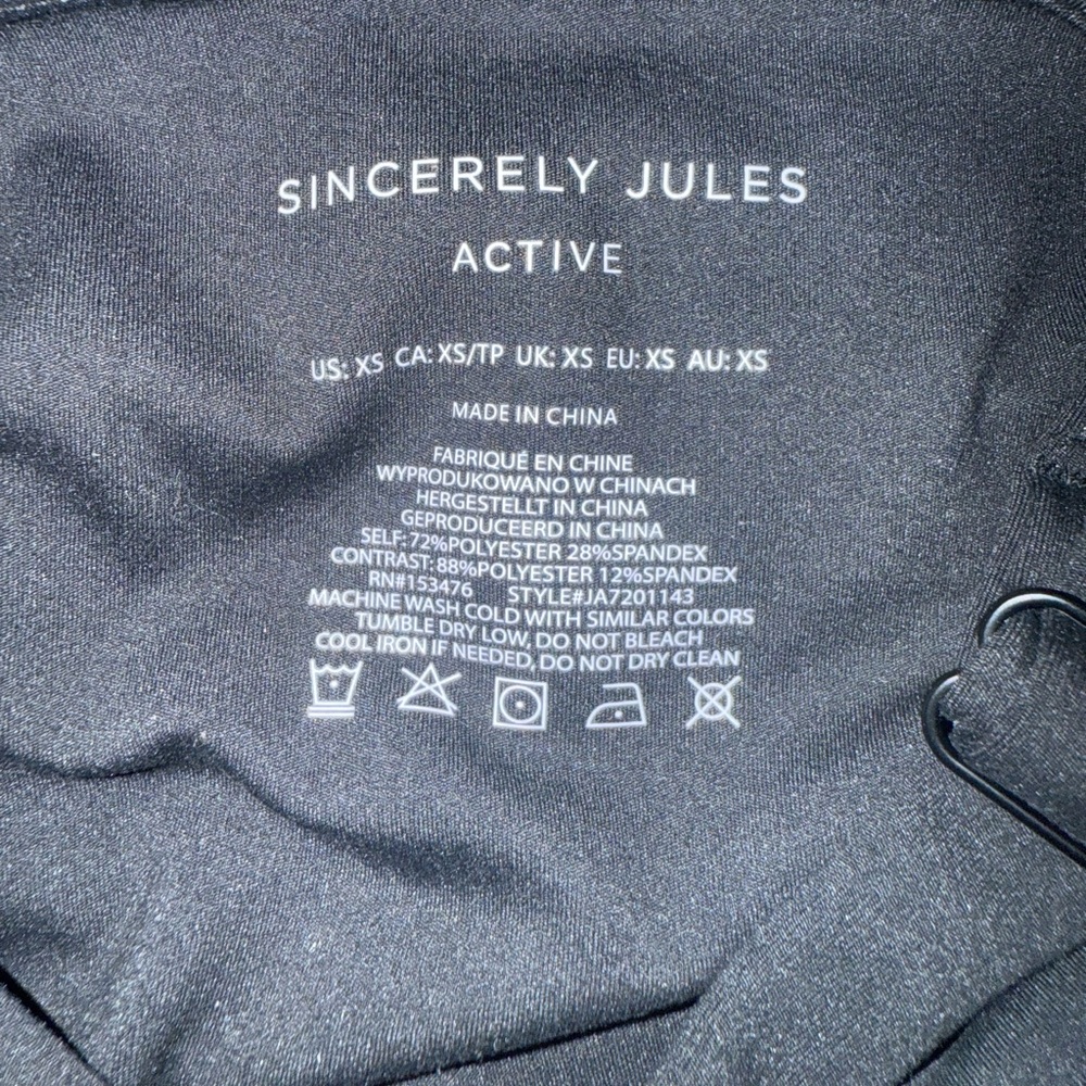 Sincerely Jules Active Classic Black Jumpsuit Ath… - image 4